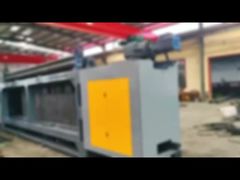 4300mm عرض سلك غابيون شبكة آلة / معدات القيادة الهيدروليكية